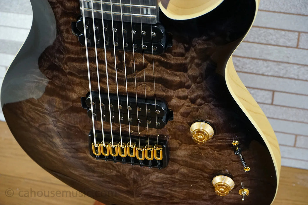 ESP LTD JR-608 Javier Reyes Signature - Fade Blue Sunburst