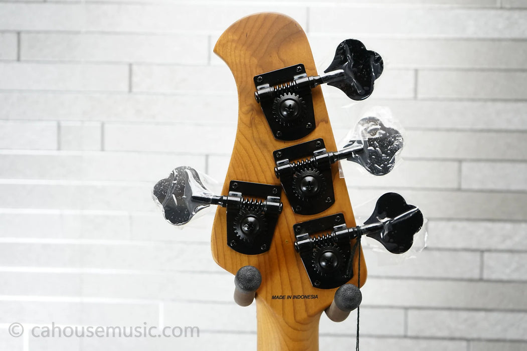 Sterling StingRay Ray34HHPB - Trans Black Satin