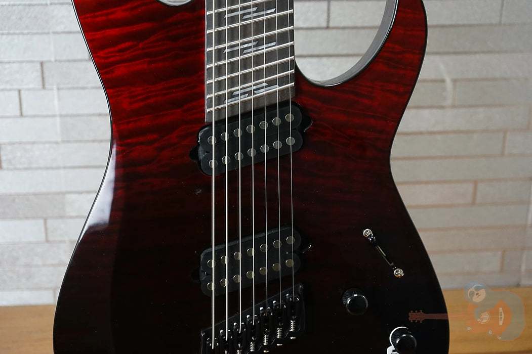 Schecter Reaper-7 Elite Multiscale - Blood Burst