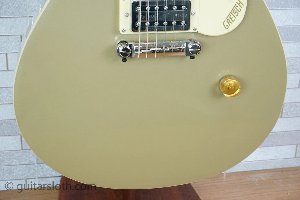 Gretsch G2215-P90 Streamliner Junior Jet Club - Sahara Metallic