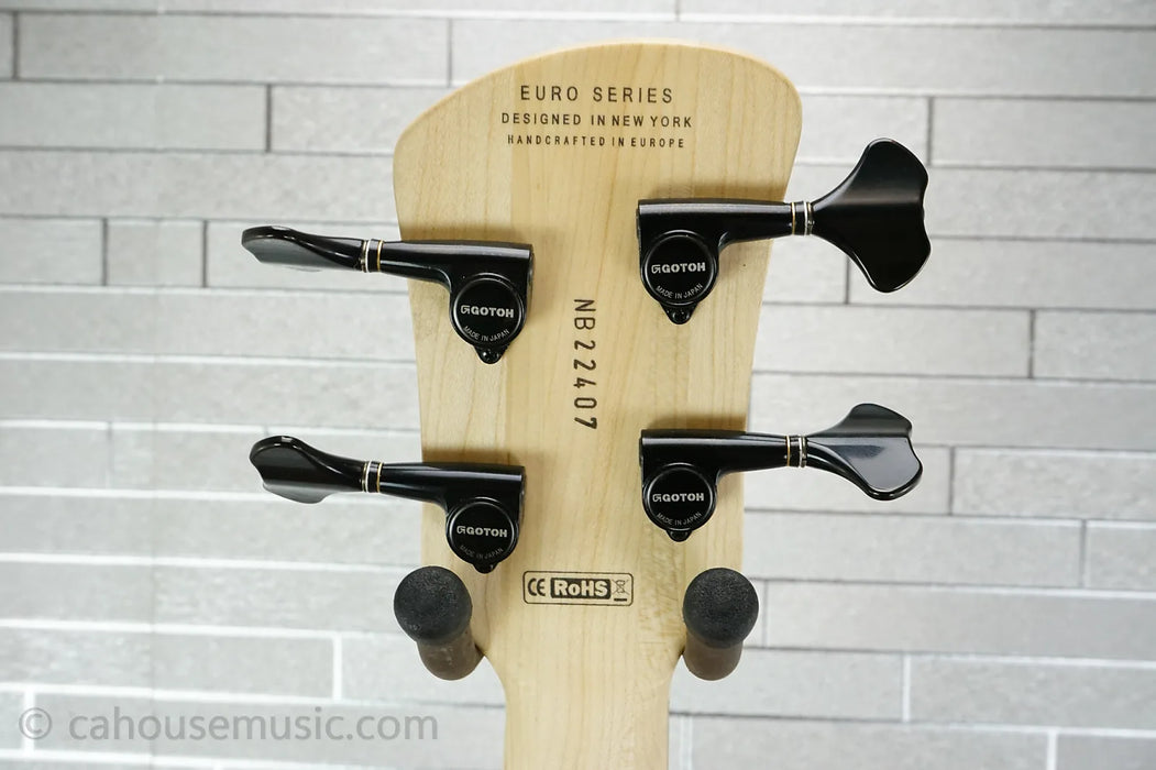 Spector Euro 4 LX Bolt-On - Transparent Black Stain Matte