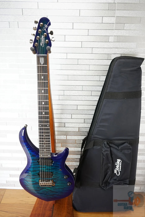 Sterling MAJ200X QM John Petrucci Signature Majesty DiMarzio - Cerulean Paradise