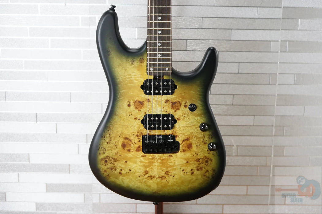 Sterling Jason Richardson 6 Signature Cutlass - Natural Poplar Burst - With Gig Bag