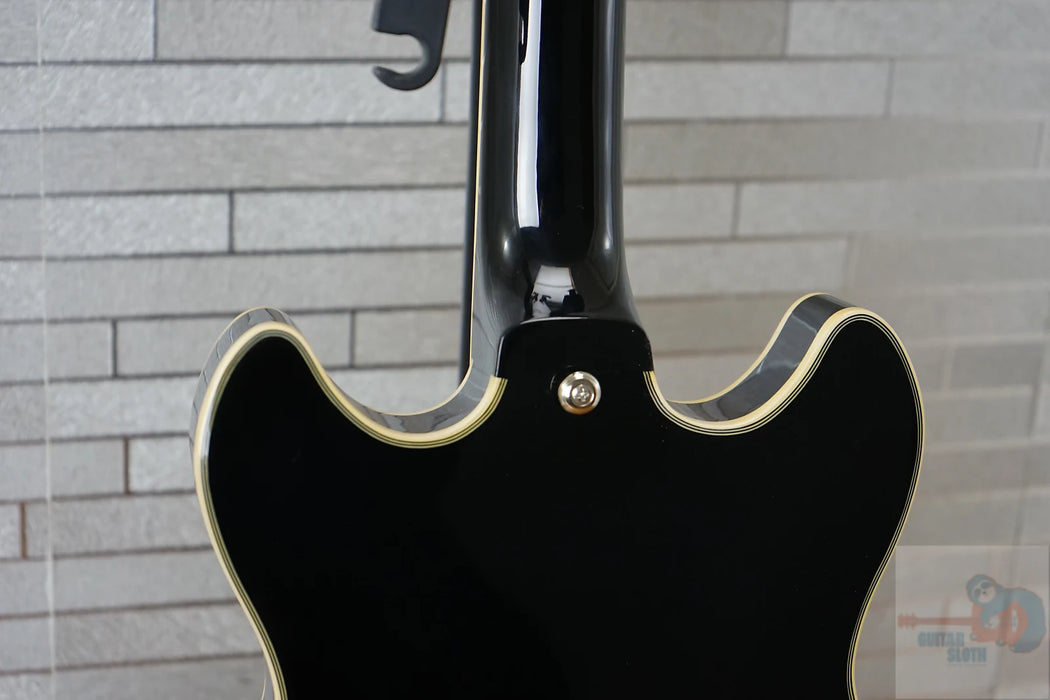 D'Angelico Premier Mini DC with Walnut Fretboard - Black