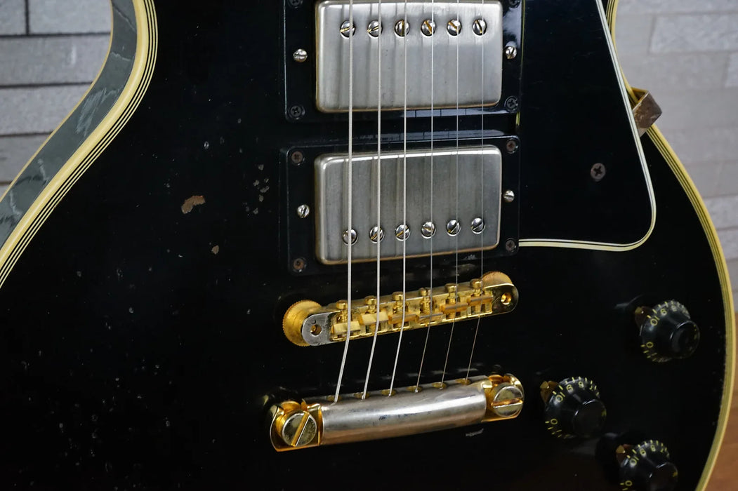 Gibson Custom Shop Murphy Lab Eric Clapton Signature '58 Les Paul Custom Reissue Relic - Ebony