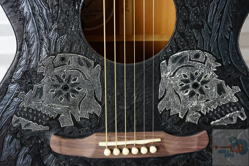 Fender Kangaroo and Alligator Leather Triple O Custom Shop Acoustic Guitar 2014 - Tony Murga Boots