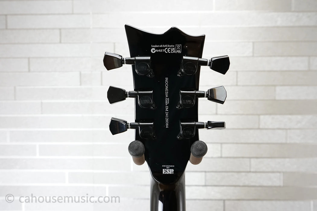 ESP LTD EC-256 - Silver Sunburst Teardrop