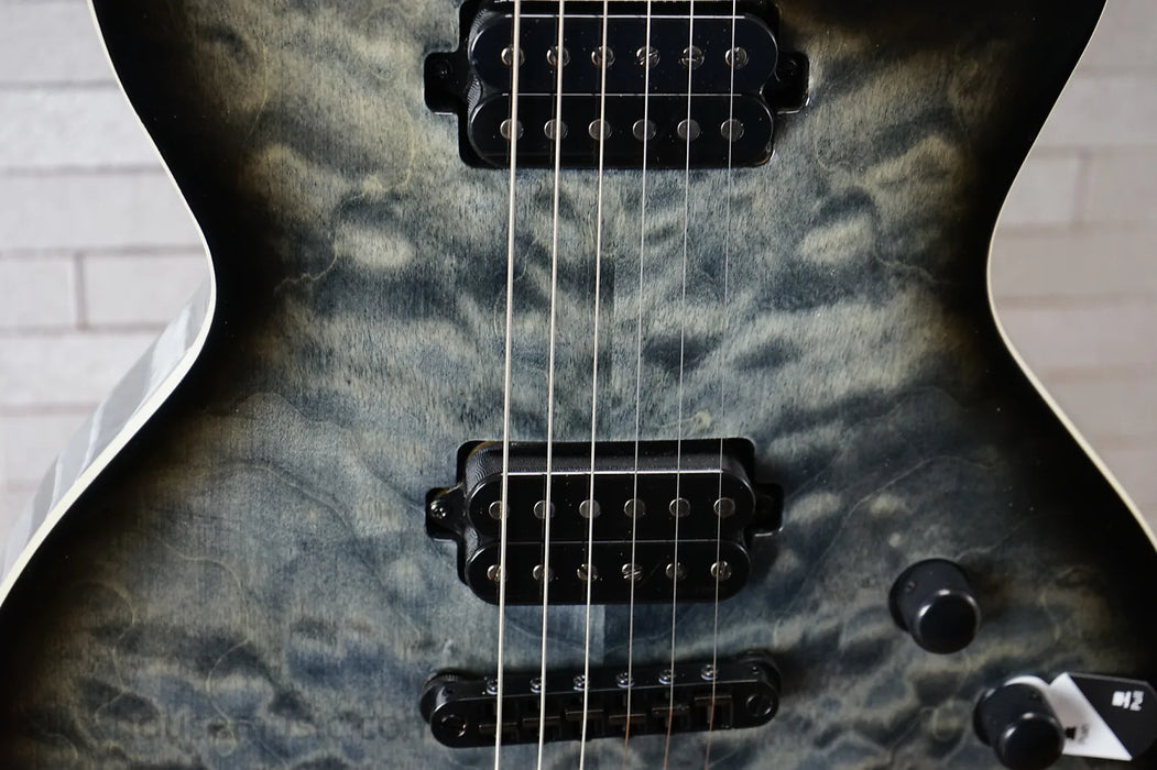 ESP LTD EC-1000T Quilted Maple - Charcoal Burst