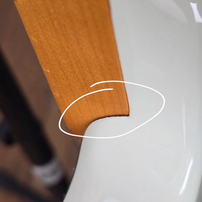 Sterling Jared Dines Signature StingRay - Olympic White W/ Gig Bag