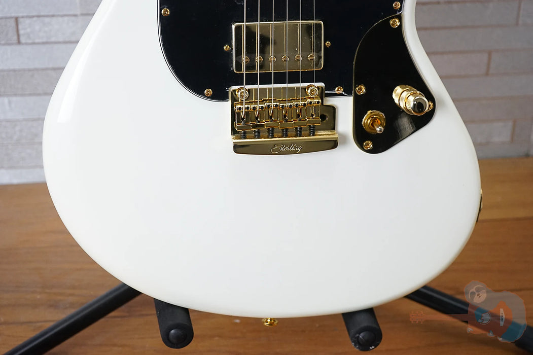 Sterling Jared Dines Signature StingRay - Olympic White W/ Gig Bag
