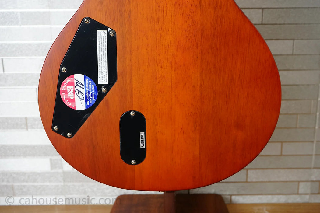 ESP LTD EC-1000T Flamed Maple - Honey Burst Satin