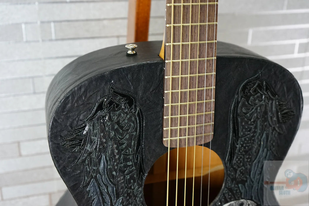 Fender Kangaroo and Alligator Leather Triple O Custom Shop Acoustic Guitar 2014 - Tony Murga Boots