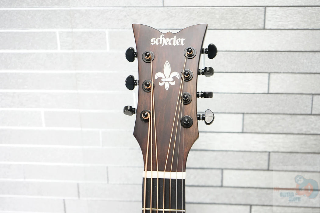 Schecter Regulo Caro-7 Acoustic - Satin Black