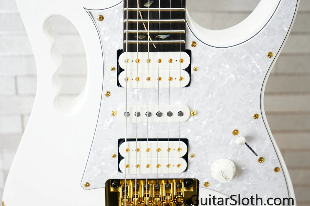 Ibanez JEM7VP-WH Steve Vai Premium Signature - White