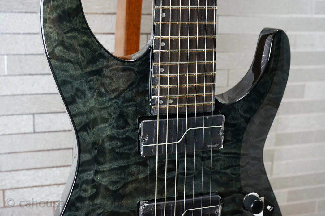 ESP LTD BUZ-7 Buz McGrath Signature - See Thru Black