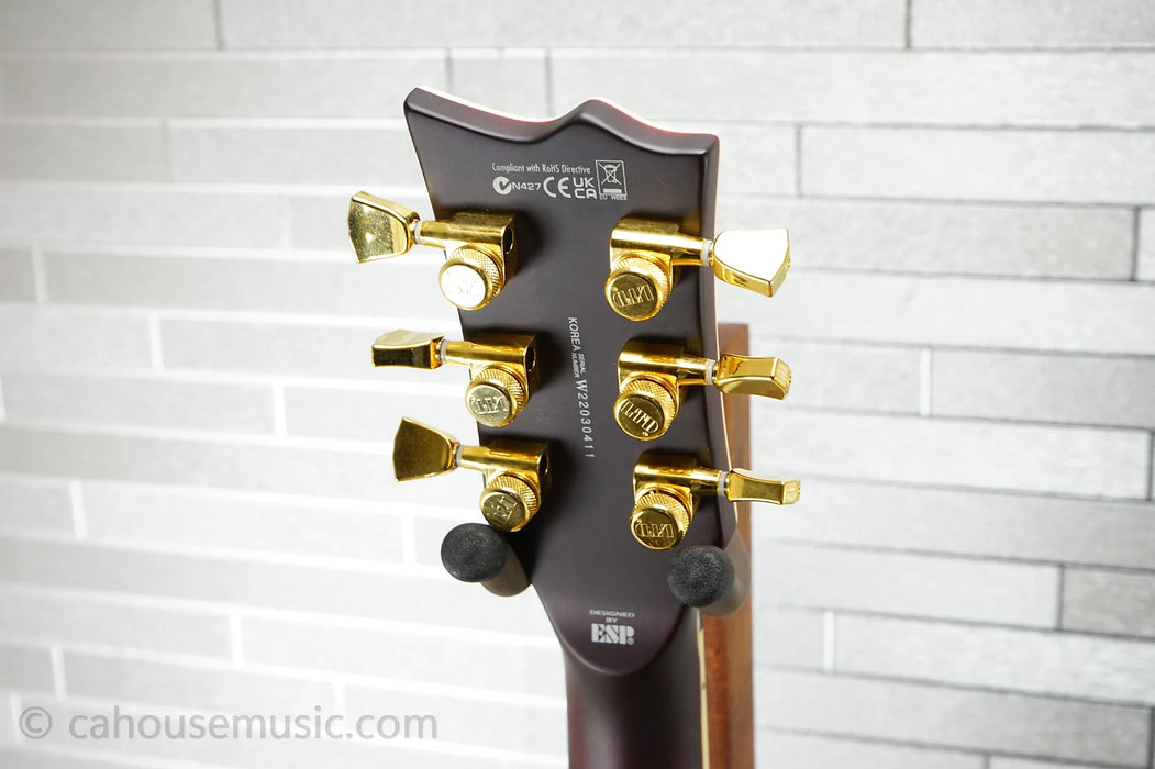 ESP LTD EC-1000T CTM Flamed Maple - See Thru Black Cherry