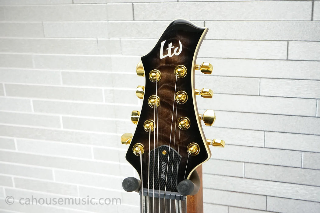 ESP LTD JR-608 Javier Reyes Signature - Fade Blue Sunburst