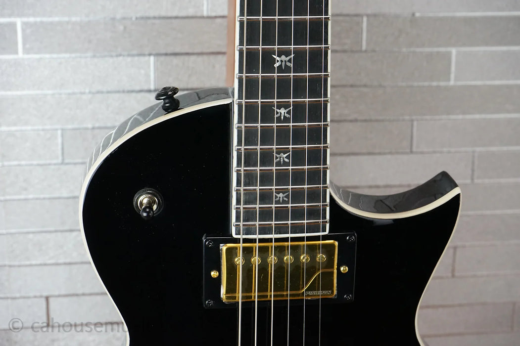 ESP LTD WA-Warbird Will Adler Signature - Black with Gold Graphic