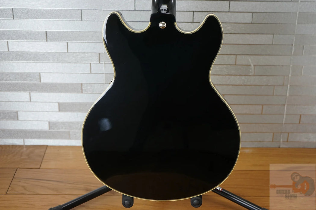 D'Angelico Premier Mini DC with Walnut Fretboard - Black