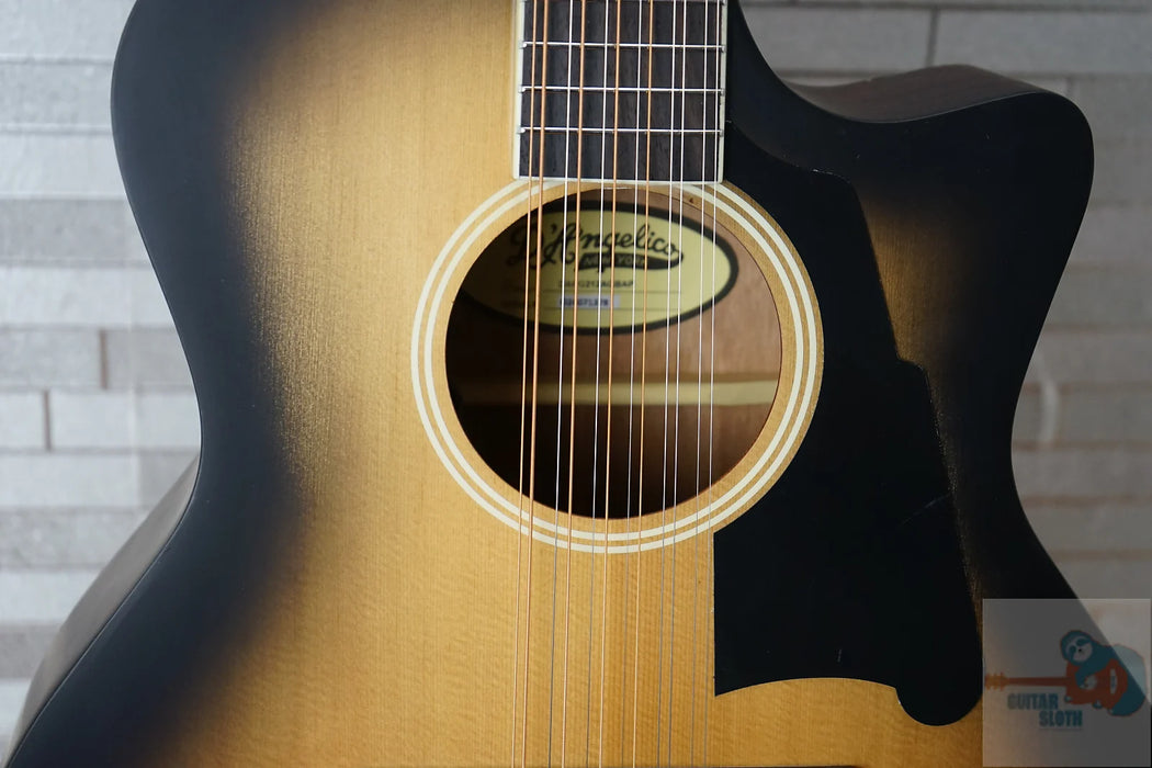 D'Angelico Premier Fulton 12-String Grand Auditorium - Aged Burst