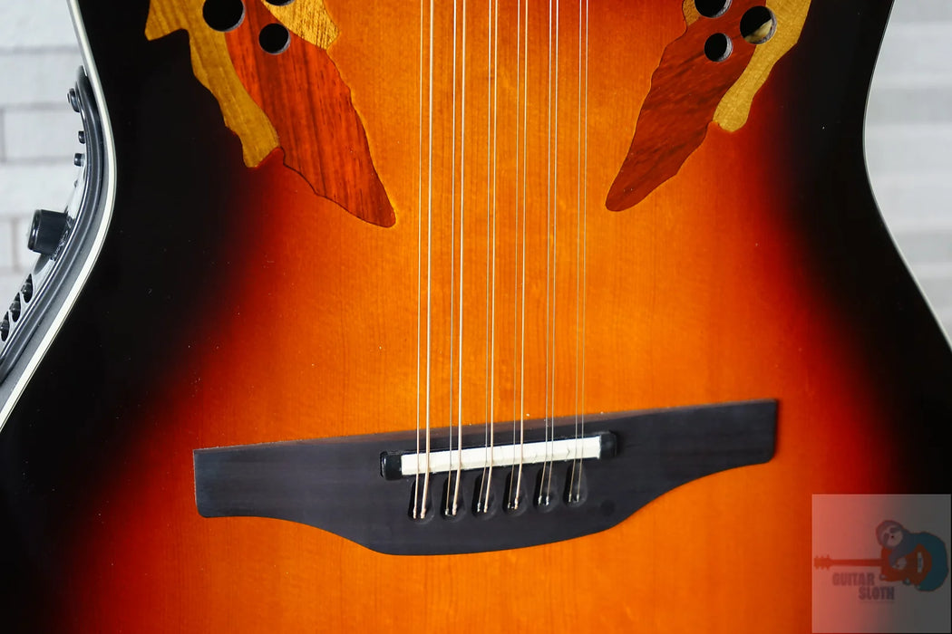 Ovation 2758AX Standard Elite 12-String - New England Burst