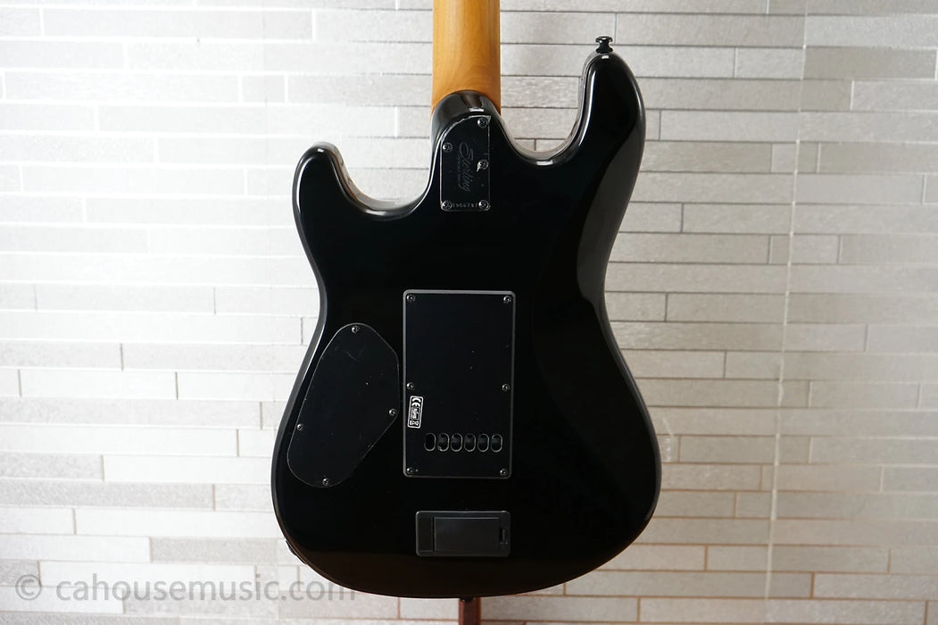 Sterling Sabre with Roasted Maple Fretboard - Cobra Burst