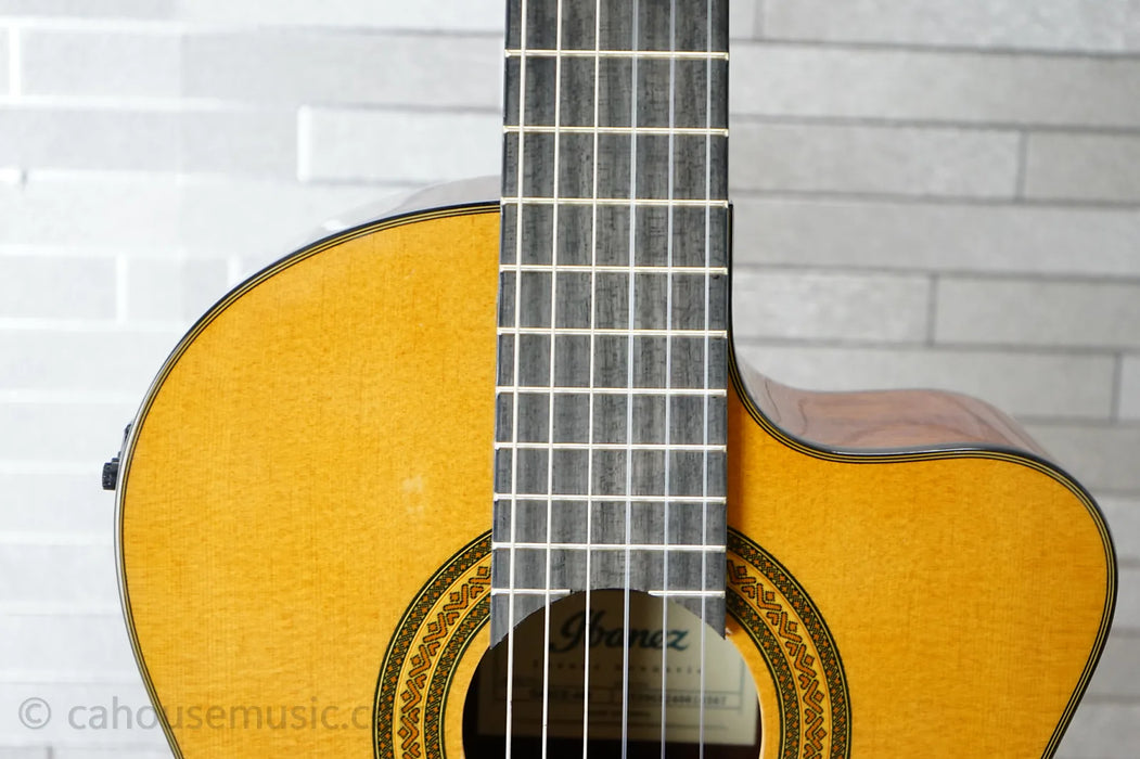 Ibanez GA6CE Spruce / Agathis Classical with Cutaway - Amber