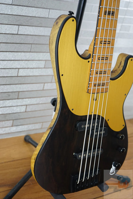 Schecter Model-T 5 Exotic Ziricote - Natural Satin