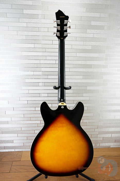 Hagstrom VIK-TSB Viking Semi-Hollow - Tobacco Sunburst