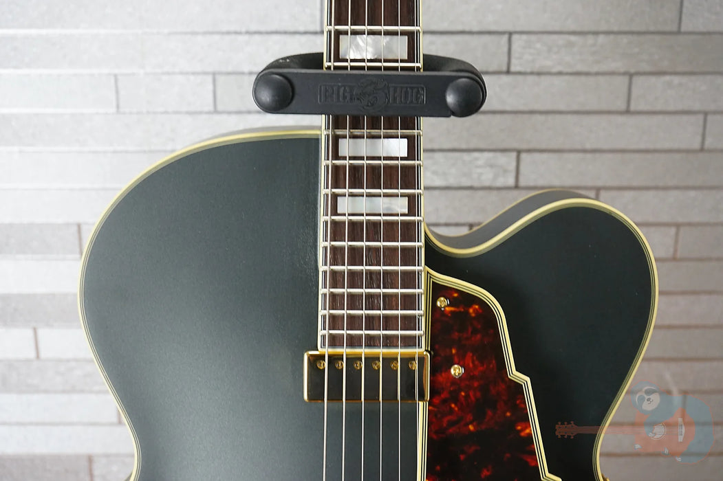 D'Angelico Deluxe EXL-1 Hollow Body Archtop - Matte Midnight