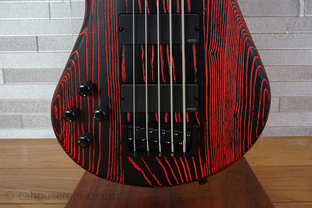 Spector NS Pulse 5 Left-Handed - Cinder Red
