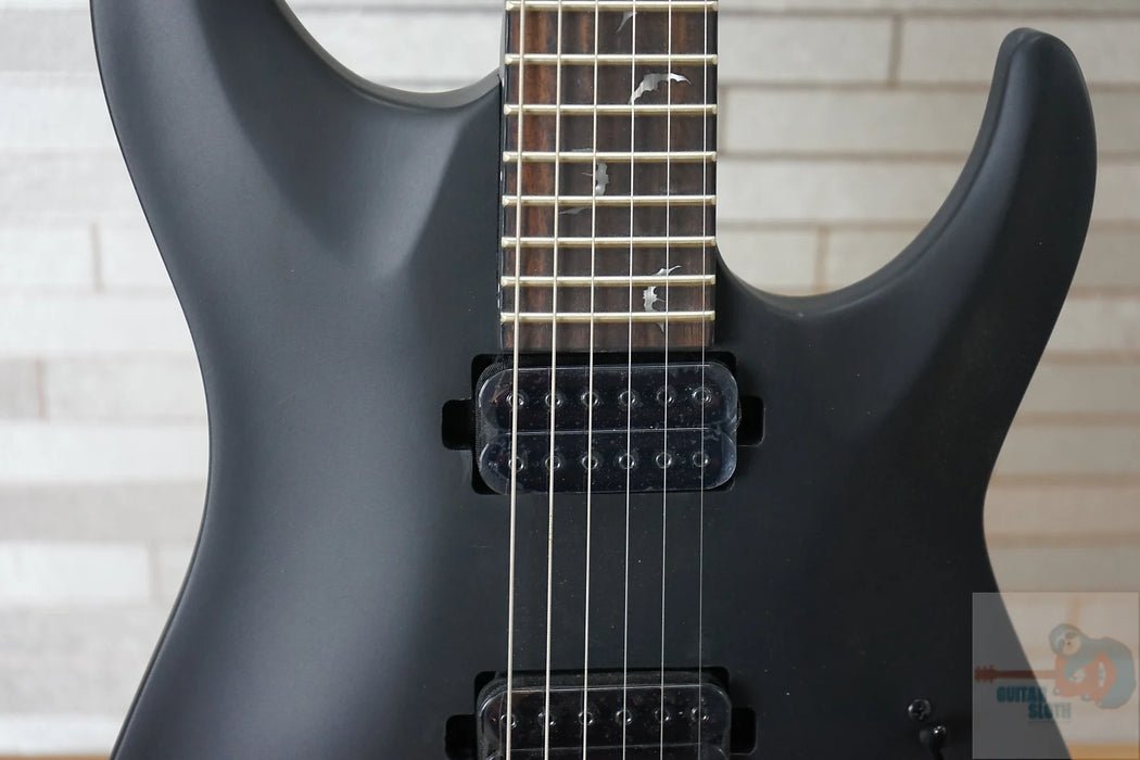 Schecter Damien-6 FR - Satin Black