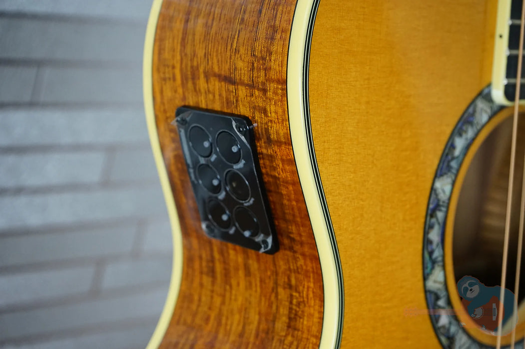 Aspen Exclusive D'Angelico Deluxe Tammany - Vintage Natural