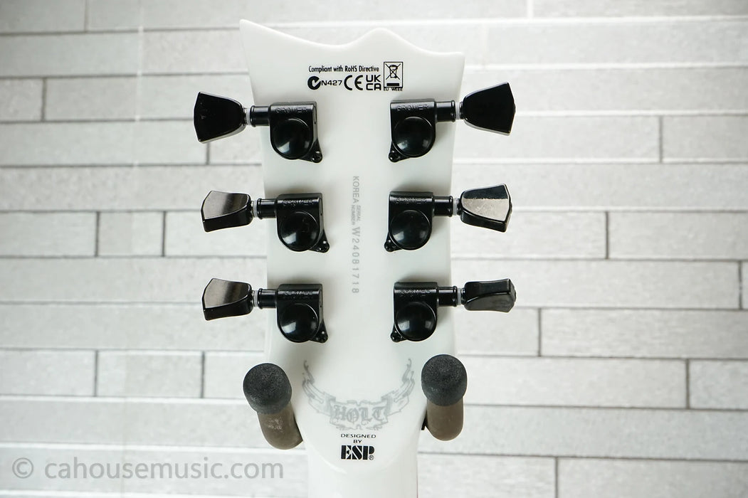 ESP LTD GH-600 EC Gary Holt Signature - Snow White