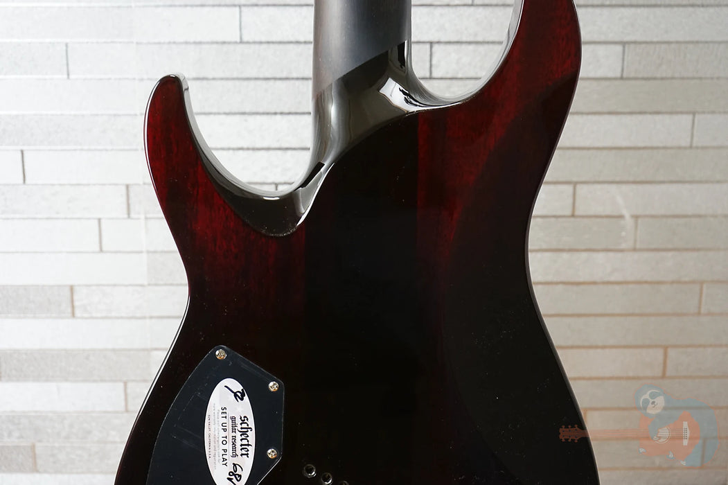 Schecter Reaper-7 Elite Multiscale - Blood Burst