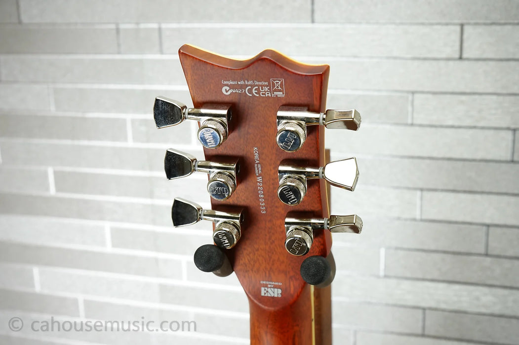 ESP LTD EC-1000T Flamed Maple - Honey Burst Satin