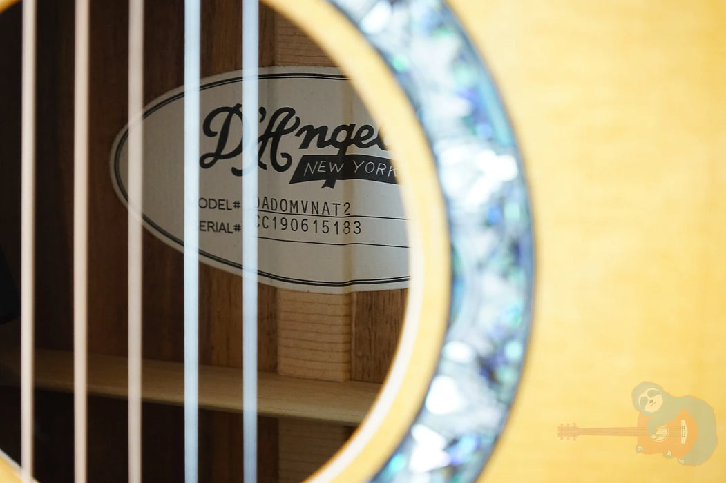 Aspen Exclusive D'Angelico Deluxe Tammany - Vintage Natural