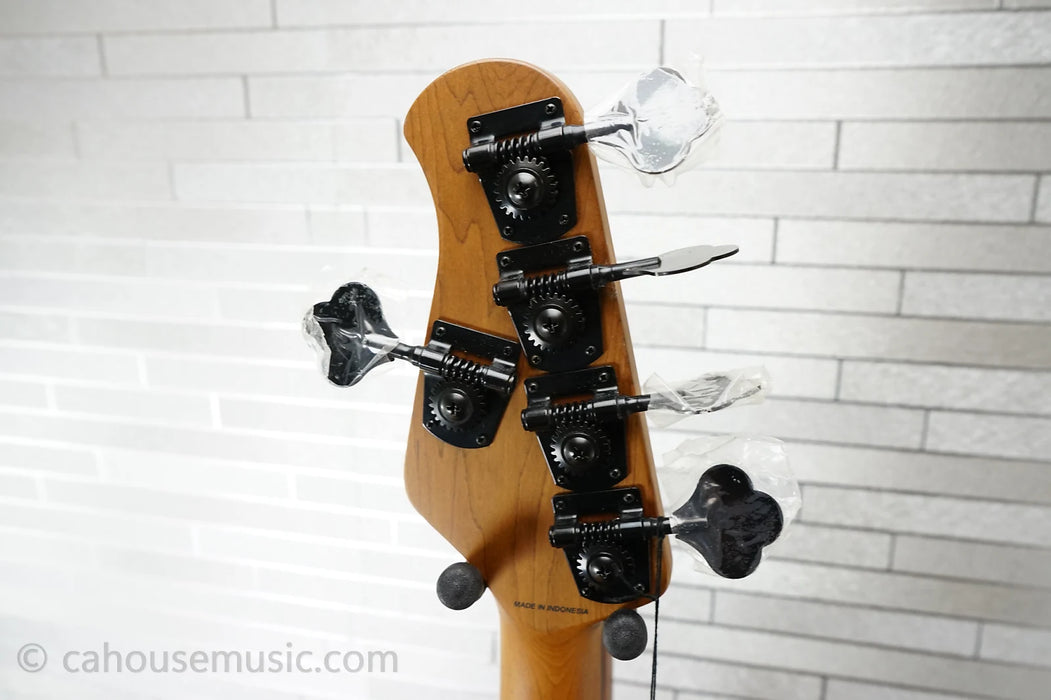 Sterling StingRay Ray35PB - Trans Black Satin