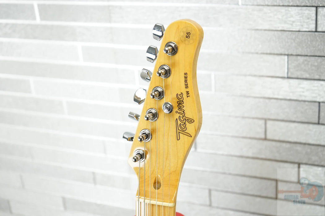 Tagima TW-55 BK LF/WH Tele Style Electric Guitar Black