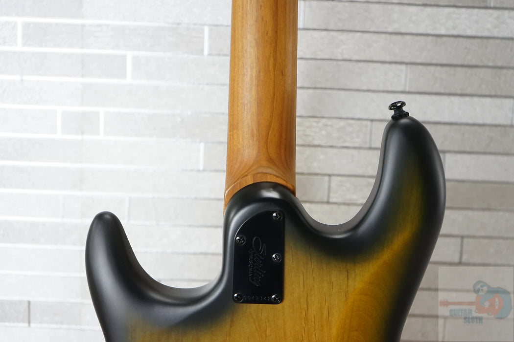 Sterling Jason Richardson 6 Signature Cutlass - Natural Poplar Burst - With Gig Bag