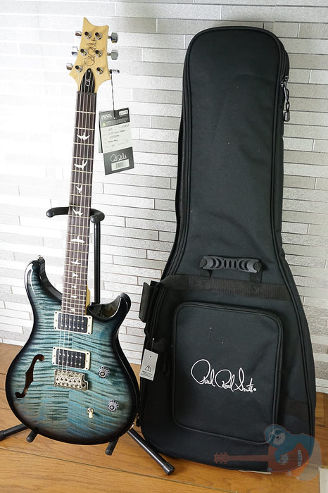PRS CE 24 Semi-Hollow - Light Blue Smokeburst Custom Color
