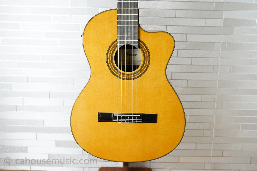 Ibanez GA6CE Spruce / Agathis Classical with Cutaway - Amber
