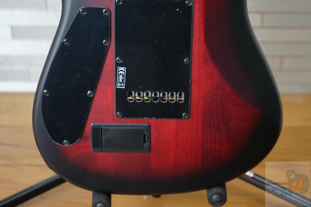 Sterling Jason Richardson Signature 7-String Cutlass - Dark Scarlet Burst Satin w/ Optional Gig Bag