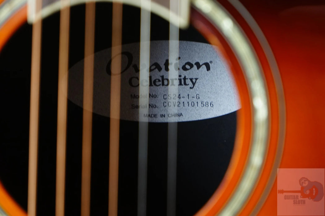 Ovation CS24-1-G Celebrity Standard - 2-Color Sunburst
