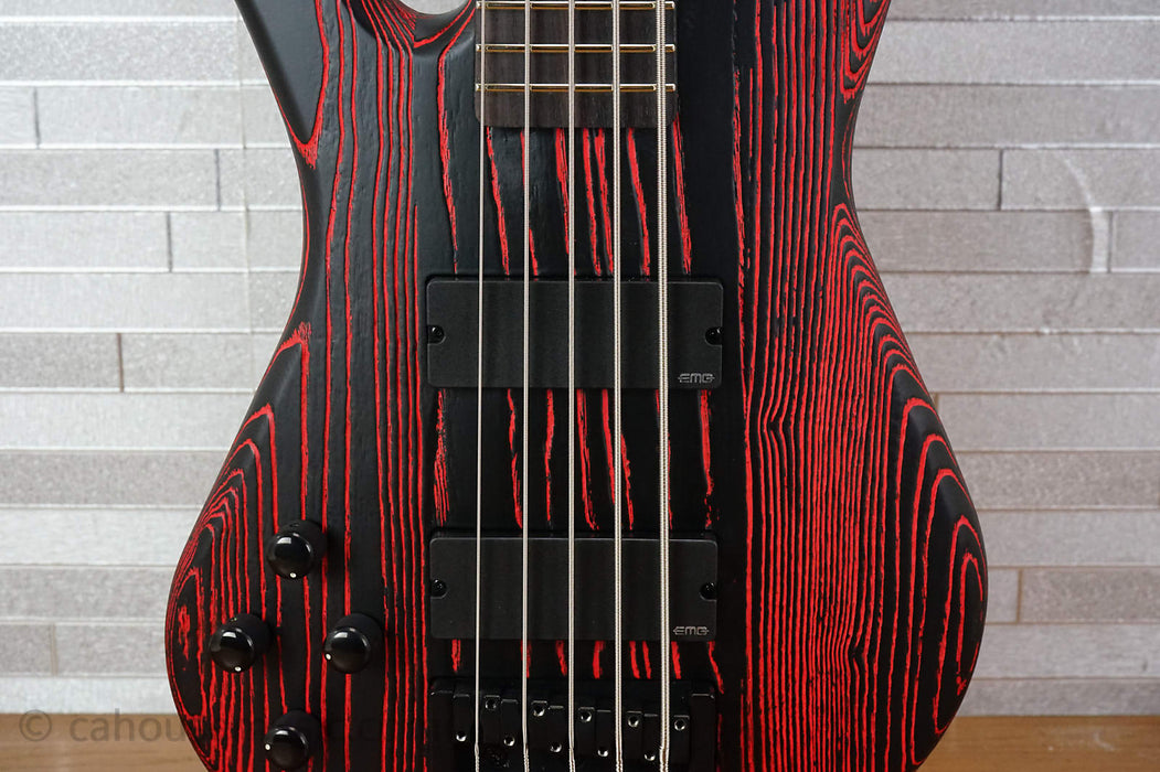 Spector NS Pulse 5 Left-Handed - Cinder Red