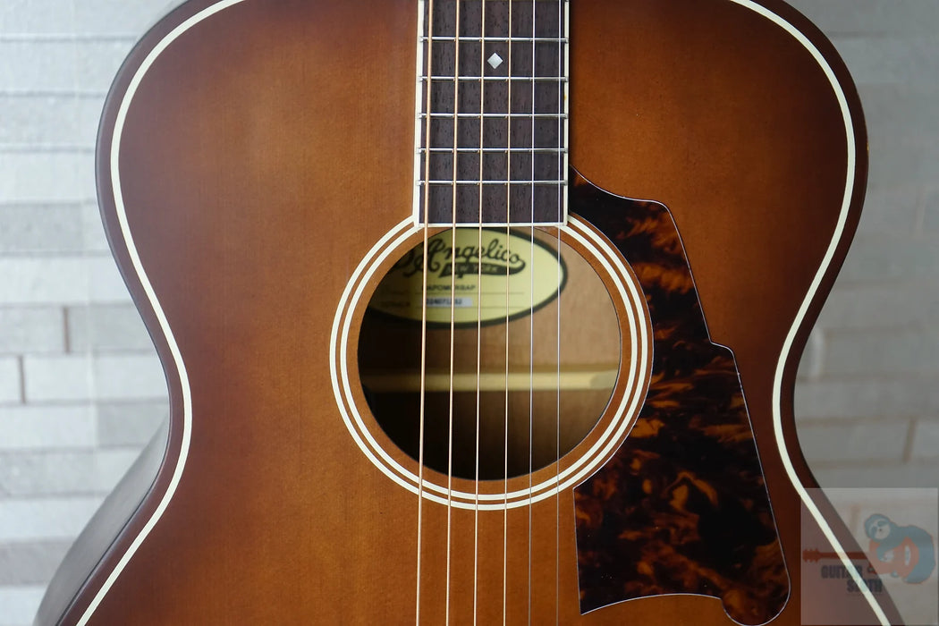 D'Angelico Premier Tammany with Electronics - Caramel Burst