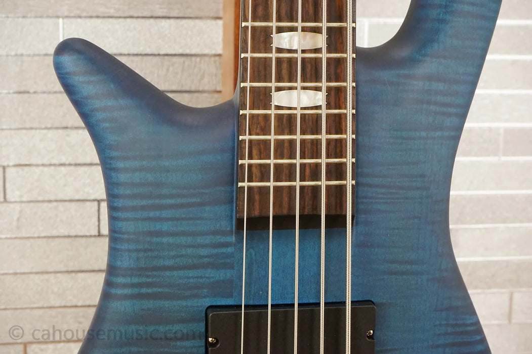 Spector Euro 5 LX Left Handed - Black & Blue Matte
