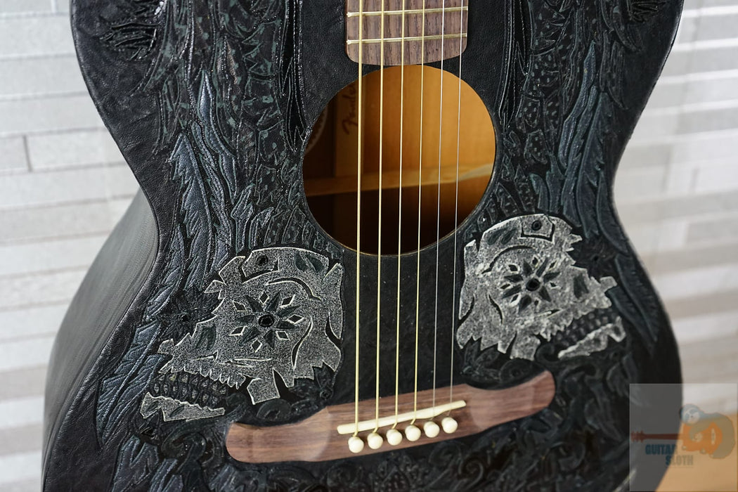 Fender Kangaroo and Alligator Leather Triple O Custom Shop Acoustic Guitar 2014 - Tony Murga Boots