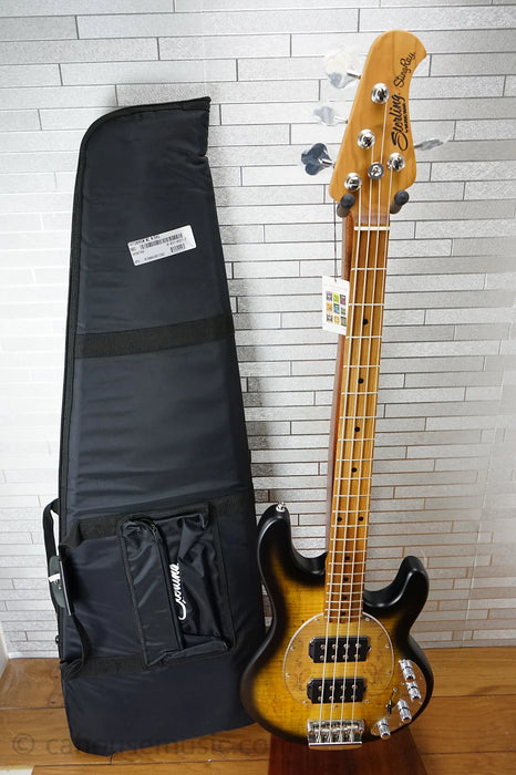 Sterling StingRay Ray34HHSM - Natural Burst Satin