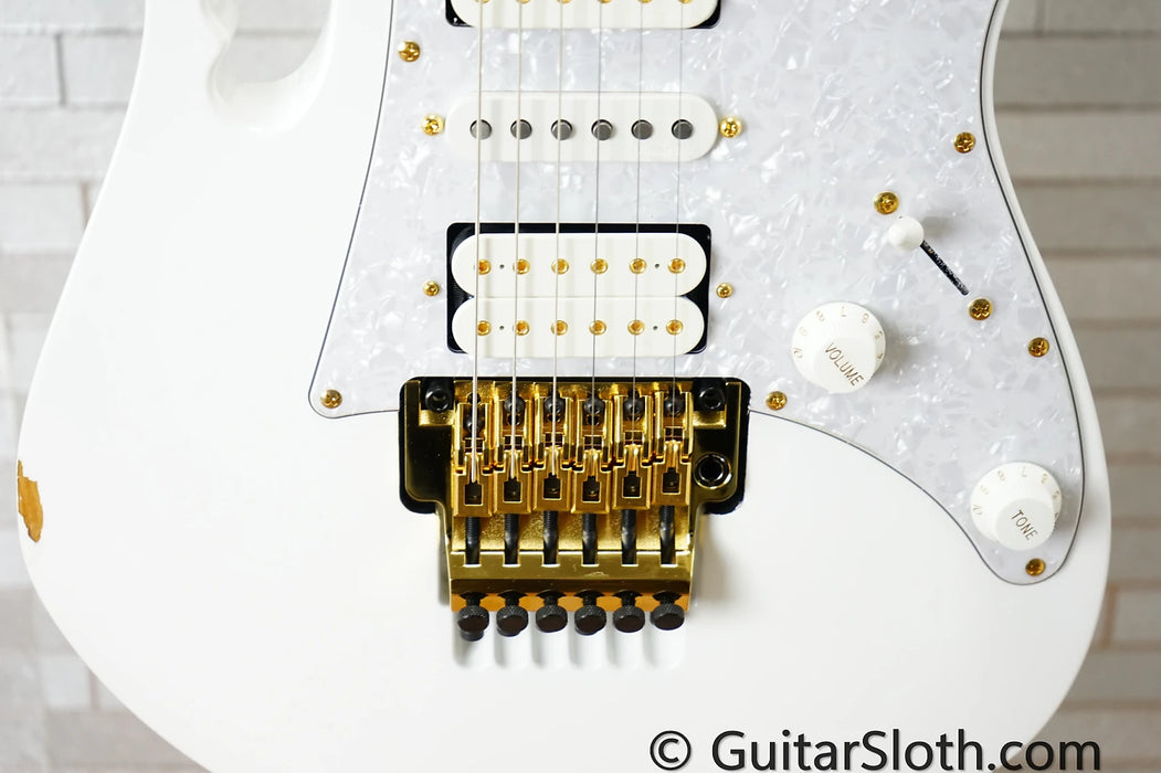 Ibanez JEM7VP-WH Steve Vai Premium Signature - White